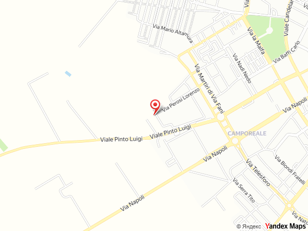 Mappa Policlinico Riuniti di Foggia